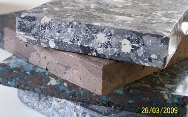 Имитация натурального камня с использованием натуральных пигментов и цемента